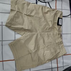 Hugo Boss Men's Tan Flat Front Shorts